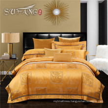Luxury Yage Home bedding 300TC dobby fabric bed sheet set jacquard bed spread
